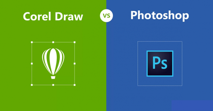 CorelDraw ou Photoshop? Veja as diferenças!